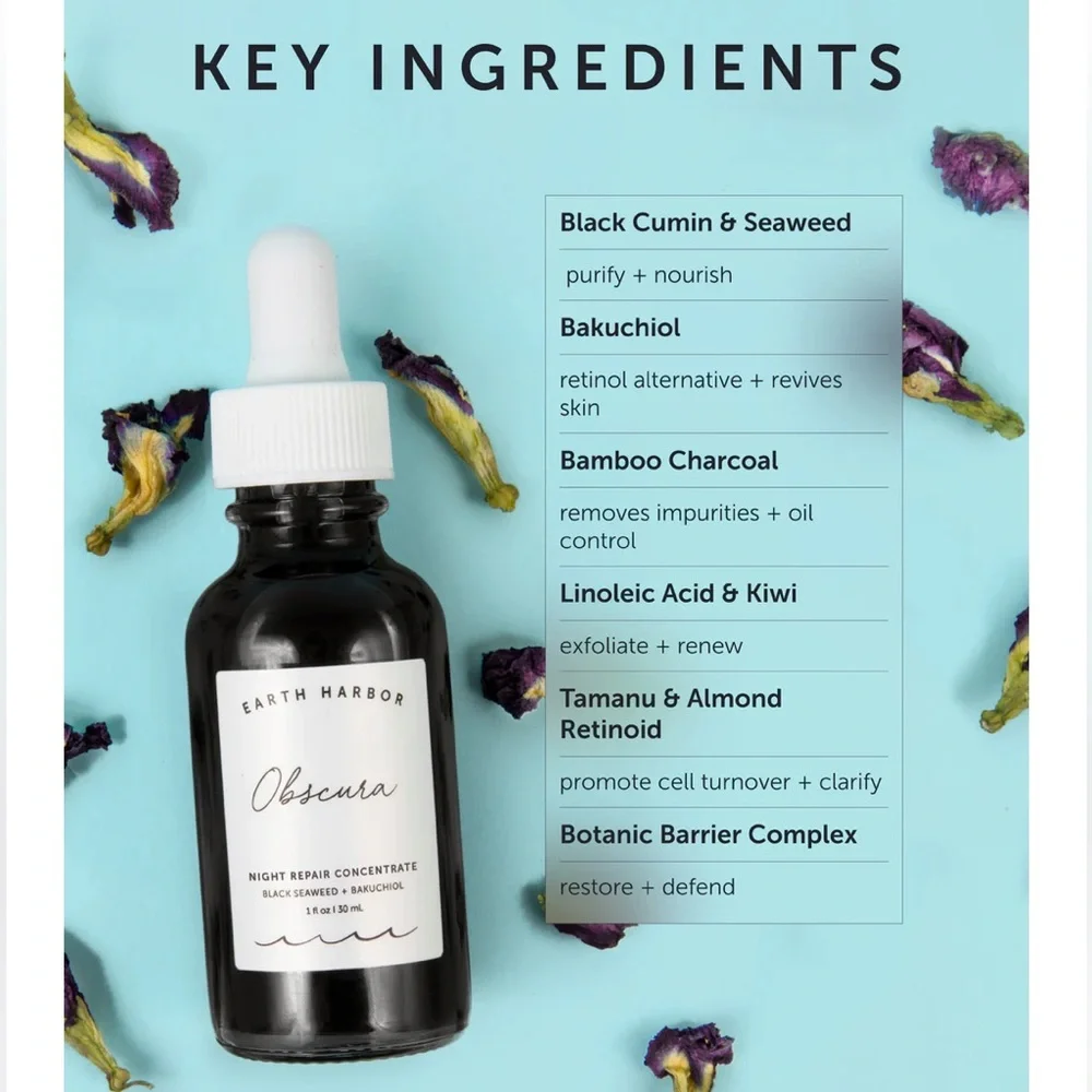 Earth Harbor Obscura Night Repair Concentrate